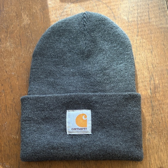 Carhartt Accessories - Carhartt Dark Gray Knit Beanie